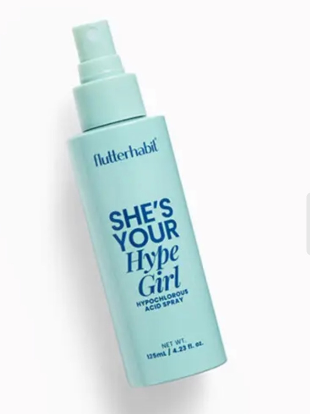 FLUTTERHABIT | She’s Your Hype Girl Hypochlorous Acid Spray